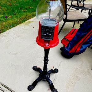 Classic Gumball machine & stand